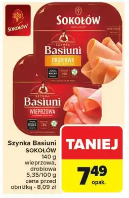 Carrefour Szynka Sokołów oferta