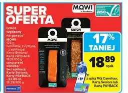Carrefour Łosoś wędzony MOWI oferta
