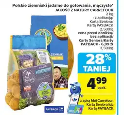 Carrefour Ziemniaki Jakość z natury oferta