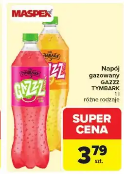 Carrefour Napój gazowany Tymbark oferta