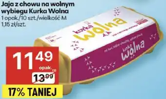 Delikatesy Centrum Jaja z chowu na wolnym wybiegu Kurka Wolna oferta