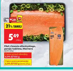 Biedronka Filet z łososia Marinero oferta