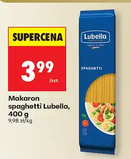 Biedronka Spaghetti Lubella oferta