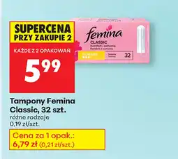 Biedronka Tampony oferta
