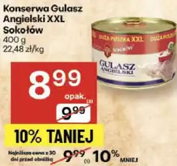 Delikatesy Centrum Konserwa gulasz angielski Sokołów oferta