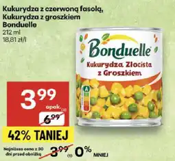 Delikatesy Centrum Kukurydza z czerwoną fasolą, kukurydza z groszkiem Bonduelle oferta