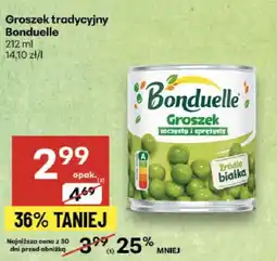 Delikatesy Centrum Groszek tradycyjny Bonduelle oferta