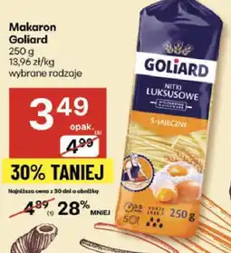 Delikatesy Centrum Makaron Goliard oferta