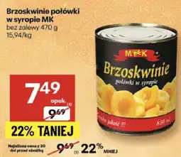 Delikatesy Centrum Brzoskwinie połówki MK oferta