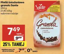 Delikatesy Centrum Płatki śniadaniowe granola Sante oferta