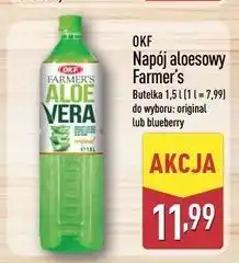 ALDI Napój aloesowy borówka Okf Farmer's Aloe Vera oferta