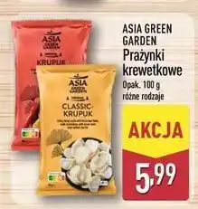 ALDI Prażynki krewetkowe chili Asia Green Garden oferta