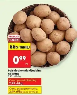 Biedronka Ziemniaki oferta