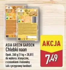 ALDI Chleb naan brot z przyprawą tandoori Asia Green Garden oferta