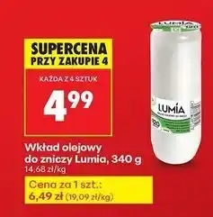 Biedronka Wkład olejowy do zniczy 340 g 120 h Lumia oferta