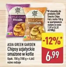 ALDI Chipsy massaman curry style Asia Green Garden oferta
