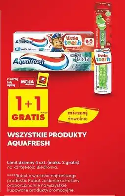 Biedronka Szczoteczka do zębów 3-5 Aquafresh Little Teeth oferta