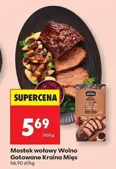 Biedronka Mostek wołowy wolno gotowany Kraina Mięs oferta