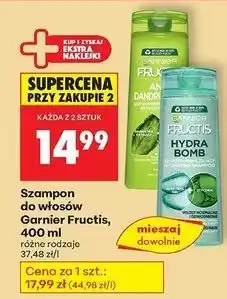 Biedronka Szampon przeciwłupieżowy Garnier Fructis Anti Dandruff oferta