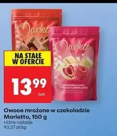 Biedronka Truskawka w mlecznej czekoladzie Marletto oferta