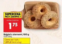 Biedronka Bajgiel z ziarnami oferta