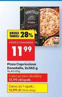Biedronka Pizza capriciosa Donatello oferta