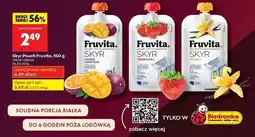 Biedronka Jogurt wanilia Fruvita Skyr oferta