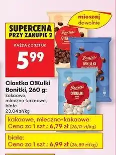 Biedronka Kulki w polewie mleczno-kakaowej Bonitki oferta
