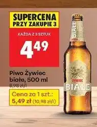 Biedronka Piwo Żywiec Białe oferta