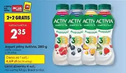 Biedronka Jogurt jagoda Danone Activia oferta