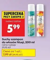Biedronka Suchy szampon original Niuqi oferta