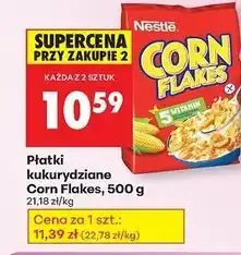 Biedronka Płatki śniadaniowe Corn Flakes (Nestle) oferta