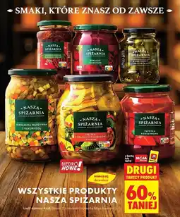 Biedronka Korniszony z przyprawami Nasza Spiżarnia oferta