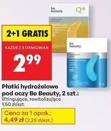 Biedronka Płatki hydrożelowe hyaluronic acid Be Beauty Care oferta