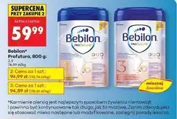 Biedronka Mleko 3 Bebilon Profutura oferta