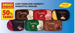 Biedronka Lody śmietankowe z płatkami czekoladowymi Marletto oferta