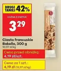 Biedronka Ciasto francuskie Bakello oferta