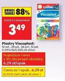 Biedronka Plastry dla dzieci Viscoplast oferta