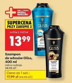 Biedronka Szampon do włosów Gliss Kur Ultimate Repair oferta