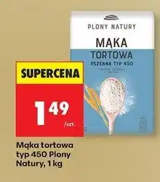 Biedronka Mąka tortowa pszenna typ 450 Plony Natury oferta