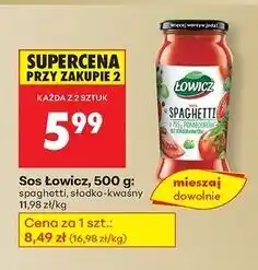 Biedronka Sos słodko-kwaśny Łowicz oferta