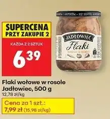 Biedronka Flaki wołowe w rosole Jadłowiec oferta