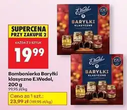 Biedronka Bombonierka E. Wedel Baryłki oferta