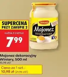 Biedronka Majonez dekoracyjny Winiary oferta