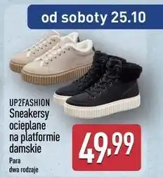 ALDI Sneakersy damskie 38-41 Up2Fashion oferta