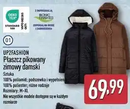 ALDI Płaszcz pikowany m-xl Up2Fashion oferta