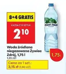 Biedronka Woda niegazowana Żywiec Zdrój oferta