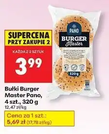 Biedronka Burger master Pano oferta