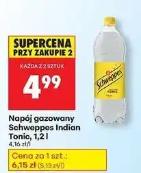 Biedronka Napój indian tonic Schweppes oferta