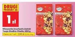 Biedronka Mieszanka kruchych ciastek Twoje Słodkie Chwile oferta